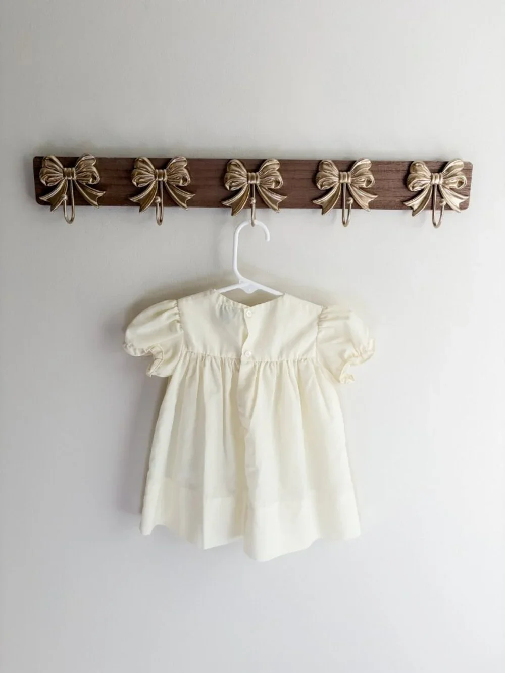 Carriage Boutiques 3 month Yellow Dress with White Peter Pan Collar
